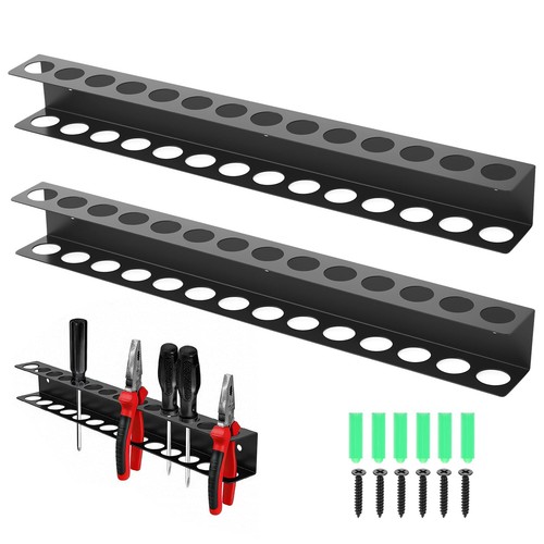 Wall tool holder screwdriver